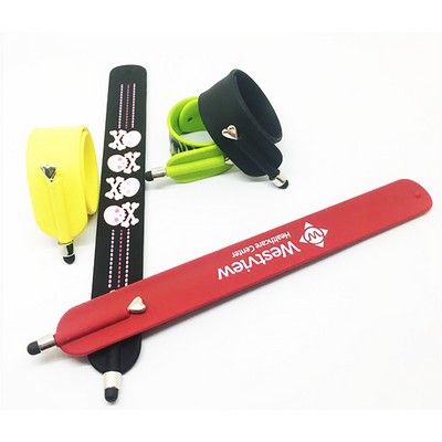 Silicone Slap Bracelet Stylus