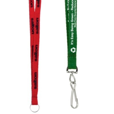 3/8" Screen Printed Lanyard