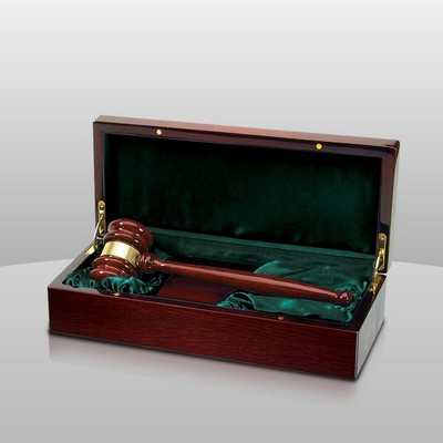 Rosewood Gavel Box Set