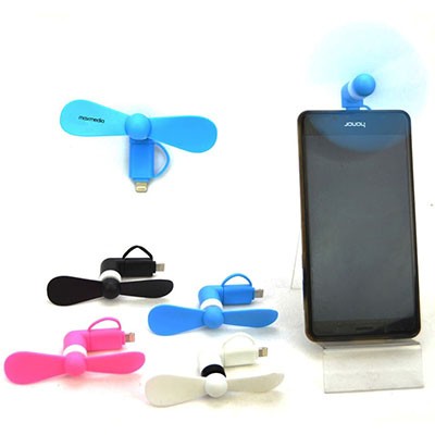 Mini cell phone fan