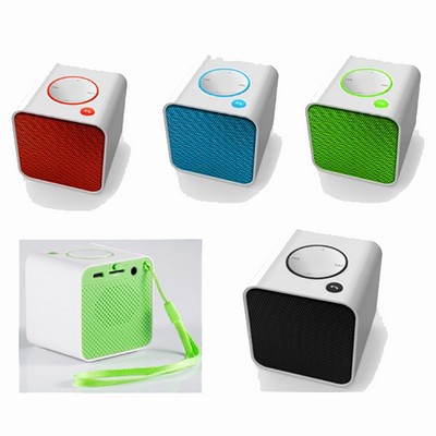 Mini cube wireless bluetooth speaker