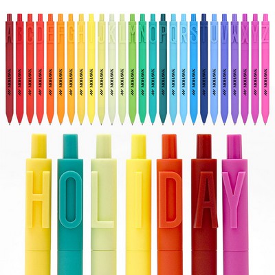 Kaco Alphabet Gel Ink Pens