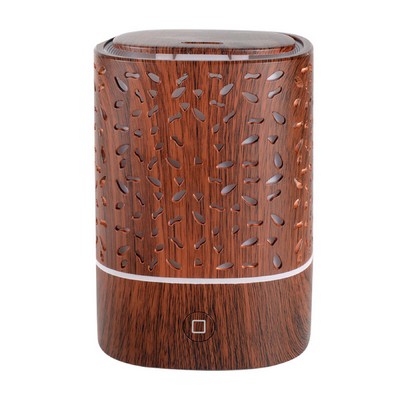 Wood Grain Hollowed-out Ultrasonic Air Humidifier