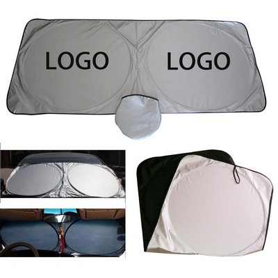 Dual Circle Car Sun Shade