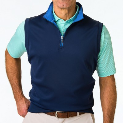 ¼ Zip Fairway & Greene Men's Tech Solid Vest