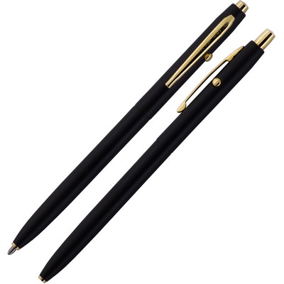 Matte Black Shuttle Space Pen w/Push-Button Retract