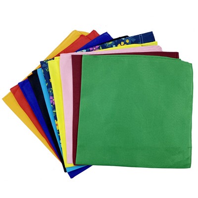 22" Sublimation Full Color Square Bandanas