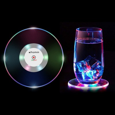 LED Round Light Up Coaster