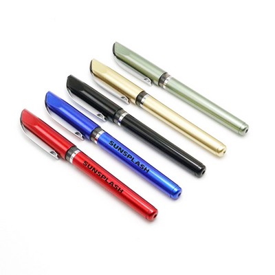 Premium Metallic Gel Ink Rolling Ball Pen (0.5 Mm / 0.7Mm)