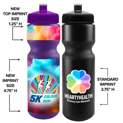 28 Oz. The Journey Bike Bottle (Colors - Digital)