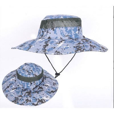 Summer Camouflage Beach Bucket Hat