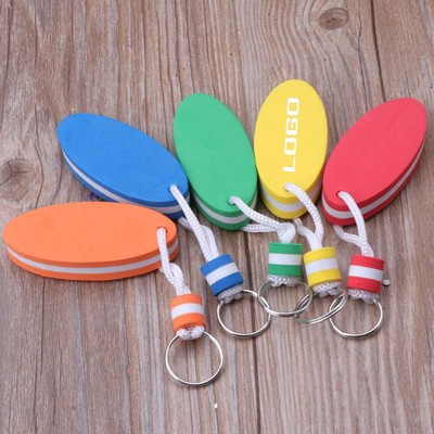 EVA Foam Floating Oval Keytags