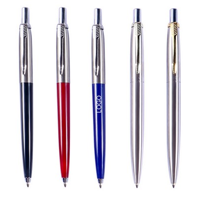 Retractable Metal Ballpoint Pens