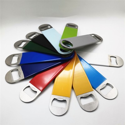 Paddle Style Vinyl Bottle Opener