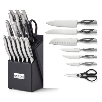 Lenox® Oneida™ Crosshatch 14-Piece Block Set