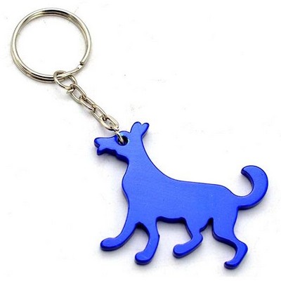 Dog Bottle Opener Keychain