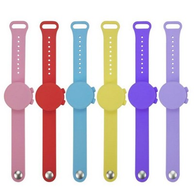 Watch Shape Sanitizer Silicone Wristband