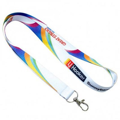 3/8 Full Color Sublimated Lanyard