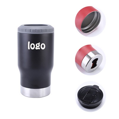 2-In-1 Vacuum Insulated Can Holder & Tumbler