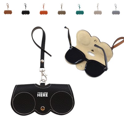 Leather Eyeglass Case Sunglasses Pouch