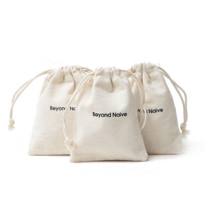 12oz Canvas Drawstring Bag