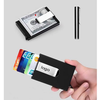 Auto Eject Metal Card Holder