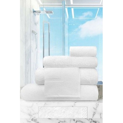 Platinum Collection Bathroom Rugs White 1700 GSM (21"x34")