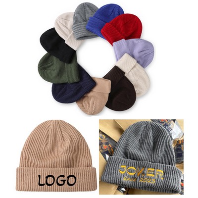 Cuffed Knit Beanie