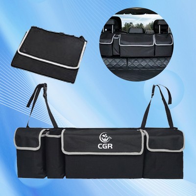 Auto Seat-Back Organizer with Pockets