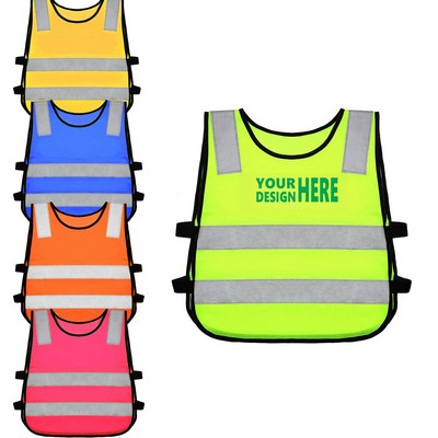 Safe Kids Reflective Vest For Running And Cycling