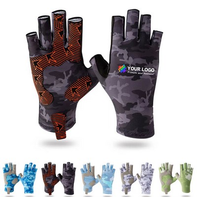 Sun Protection Fishing Gloves