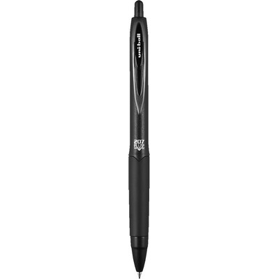 Uniball 207 Plus+ Gel Pen Black with Black Ink