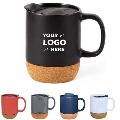 Cork Bottom Ceramic Mug