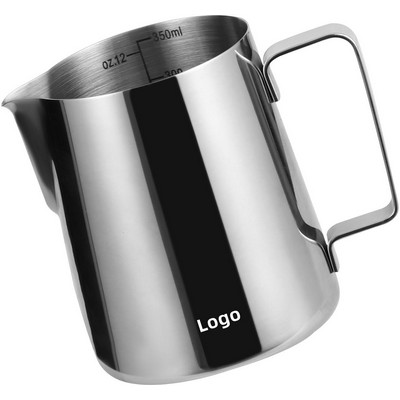 Milk Frothing Pitcher 304 Stainless Steel Multi-Purpose 350ML Home Use Frothing Pitcher