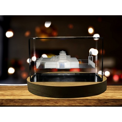 Mosque-Cathedral of Córdoba 3D Engraved Crystal Keepsake Souvenir