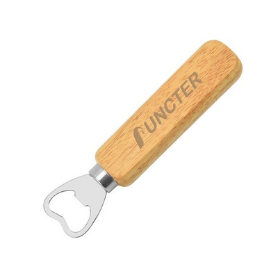 Wooden Handle Stainless Steel Wine Opener