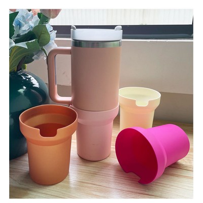 Silicone Boot for Stanley 40 oz 30 oz Cup Accessories, Protector Silicone Water Bottle Bottom Sleeve