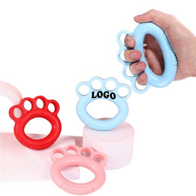 Four-finger Silicone Grip Trainer