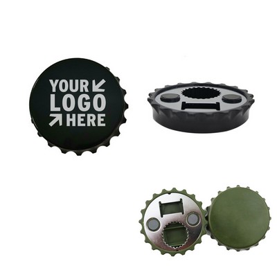 Beer Cap Shape Magnetic Bottle Opener