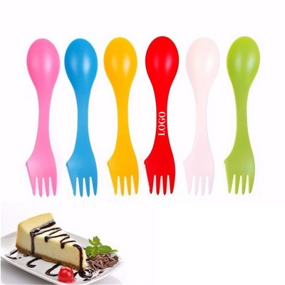 Multifunction Candy PP Knife Spork