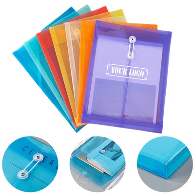 A4 Transparent Document Folder