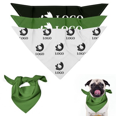 Custom Pet Triangle Saliva Bandana MOQ 50