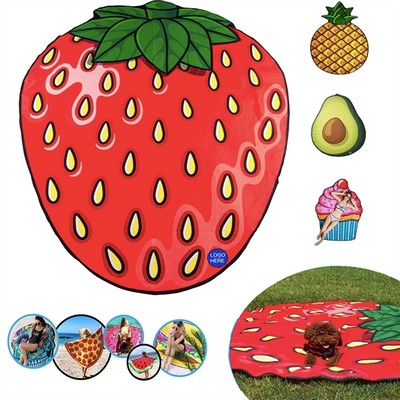 Fruit Themed Beach Towel