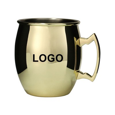 Stainless Steel Lined Copper Mugs