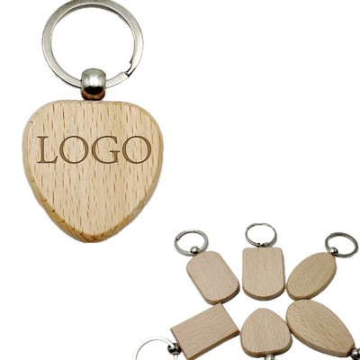 Blanks Wooden Keychain