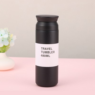 Vacuum Frosted 304 Stainless Steel Water Cup Portable Coffee Mug