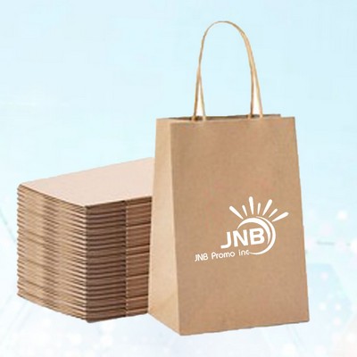 Eco-Friendly Kraft Paper Shopper Tote