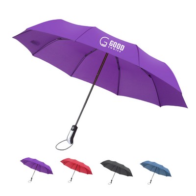 41" Auto-Open Folding Umbrella