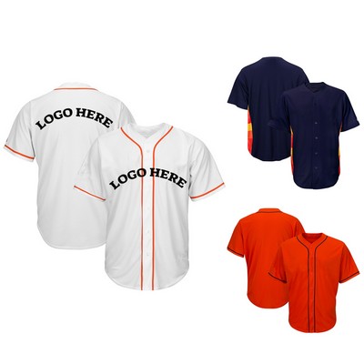 Short Sleeve Baseball Jersey Shirt