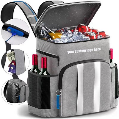 Large Capacity Insulated Cooler Backpack